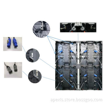 Die-casting 500x500mm Rental LED display
